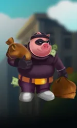 Gangsta Piggy: Hold and Win